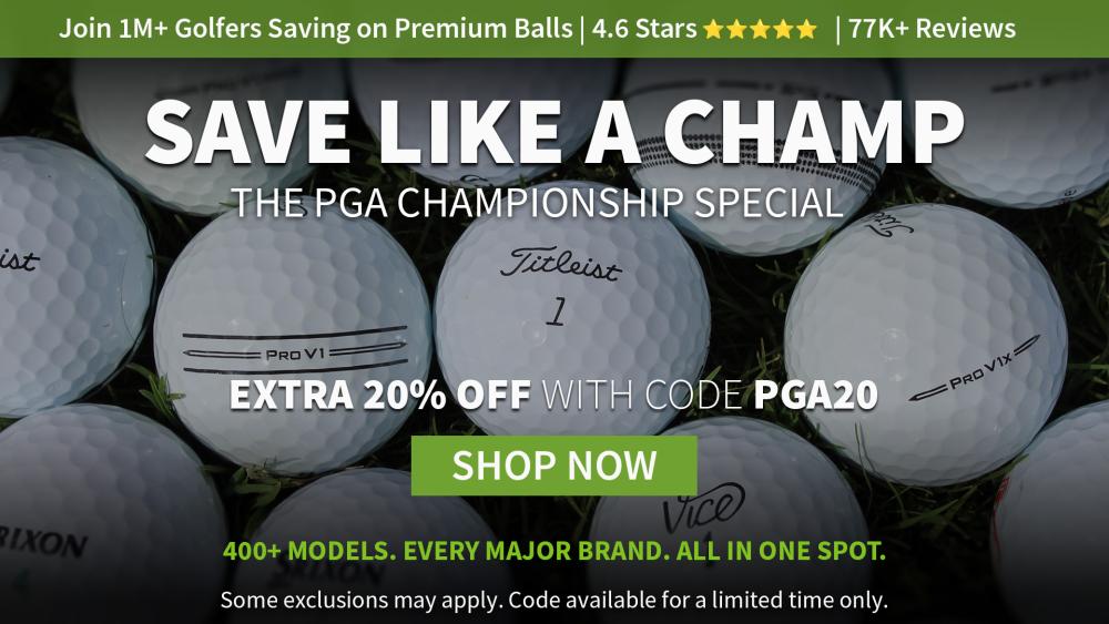 SAVE LIKE A CHAMP- Save 20% with PGA20