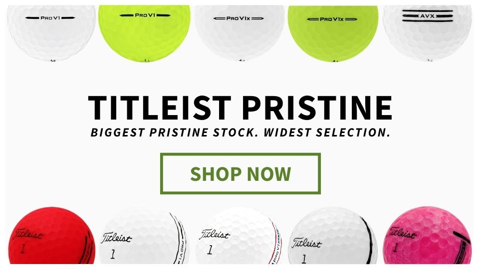 Pristine Quality Golf Balls
