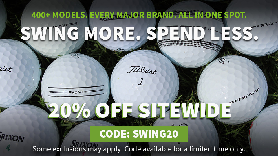 SWING MORE SPEND LESS- Save 20% with SWING20
