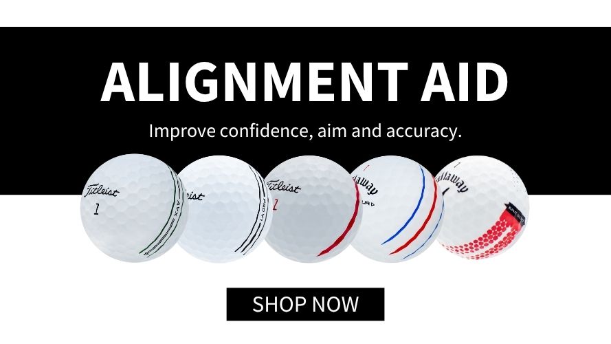 Alignment Aid Golf Balls.