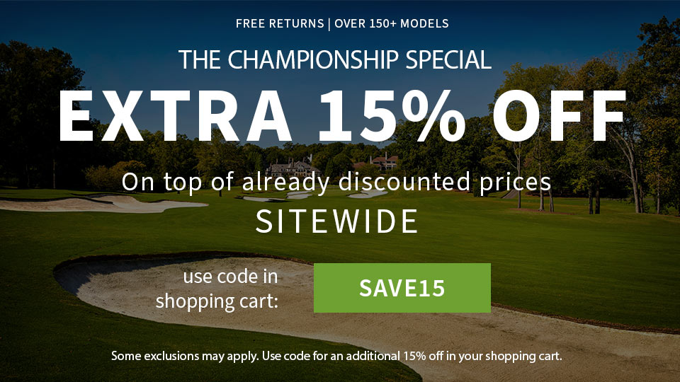 Extra 15% Off Sitewide. Use code SAVE15 at your shopping cart.