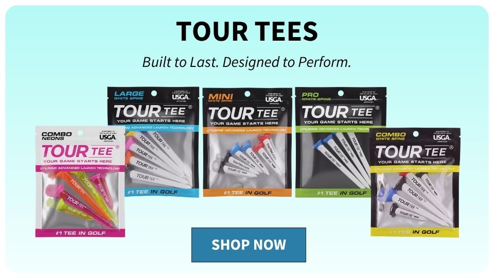 Get the #1 Tee in Golf. Tour Tees.