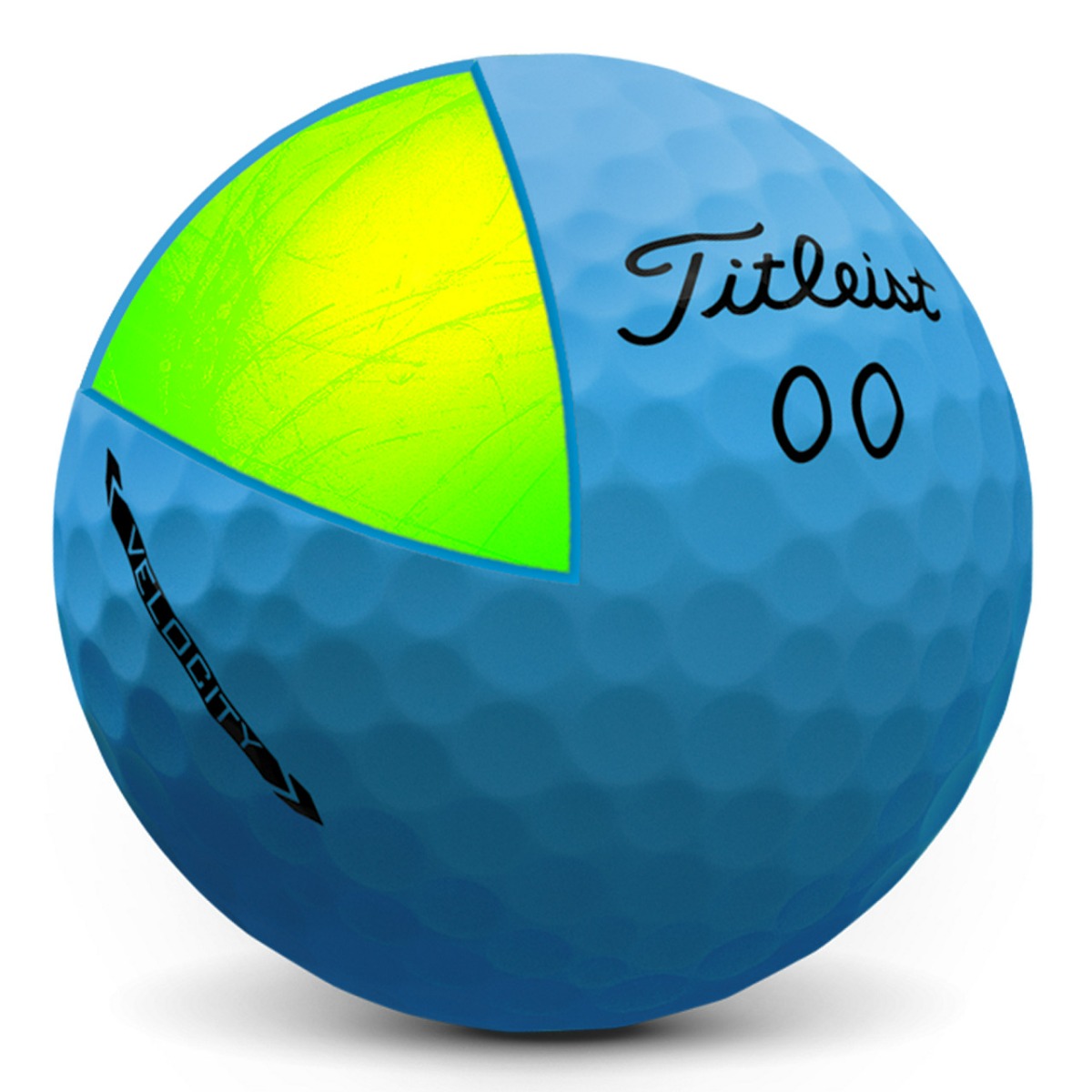 Titleist Velocity Matte Blue - 1 Dozen (Buy 4 Dozen Ships Free)