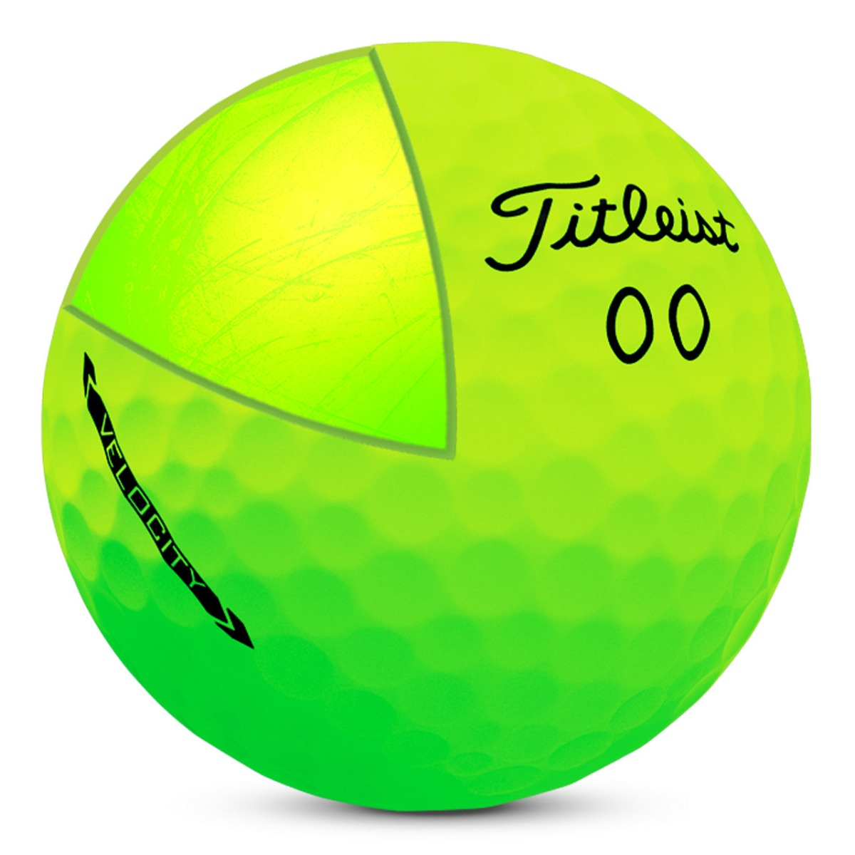 Titleist Velocity Matte Green - 1 Dozen (Buy 4 Dozen Ships Free)