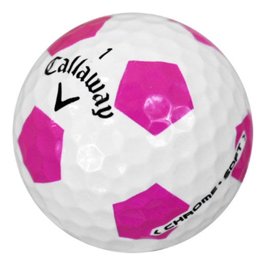 Callaway Chrome Soft Truvis Pink - Mint (5A) - 1 Dozen