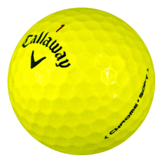 Callaway Chrome Soft Yellow - Near Mint (4A) - 1 Dozen