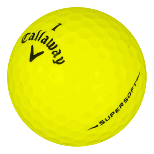 Callaway Supersoft 2021 Golf Balls, Yellow, 12 Pack 