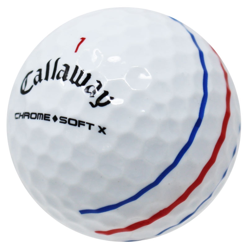Callaway Chrome Soft X Triple Track used golf balls - LostGolfBalls.com