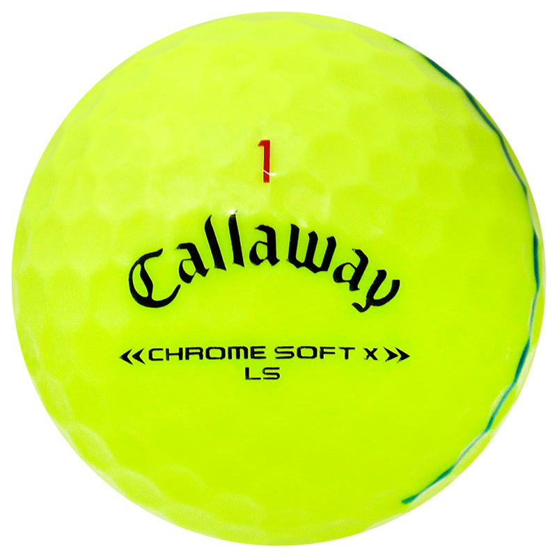 Callaway Chrome Soft X LS Yellow Triple Track - 1 Dozen