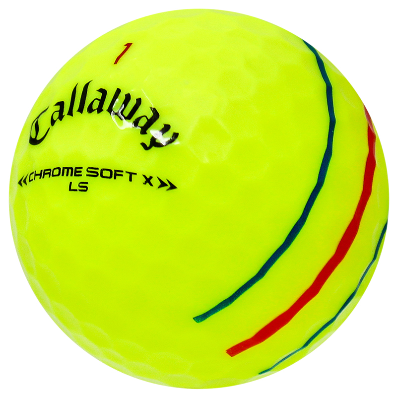 Callaway Chrome Soft X LS Yellow Triple Track - 1 Dozen
