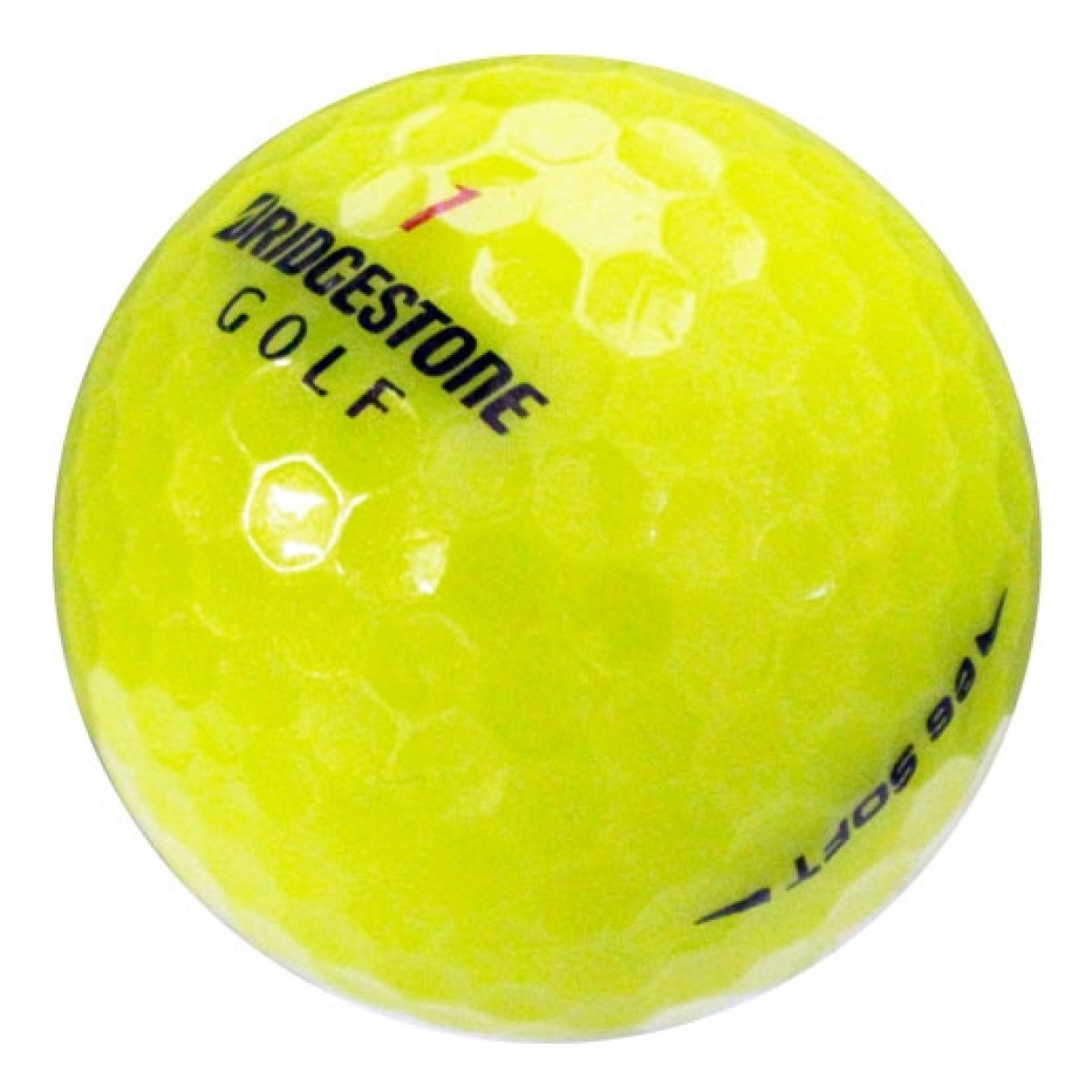 Bridgestone e6 Soft Yellow used golf balls