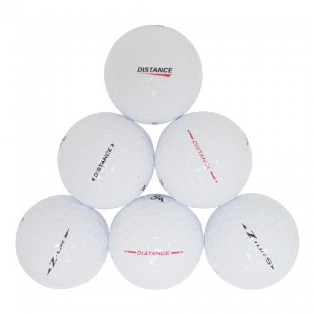 Srixon Mix used golf balls