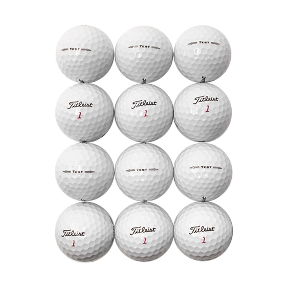 Titleist Pro V1x Test Golf Balls 1 Dozen