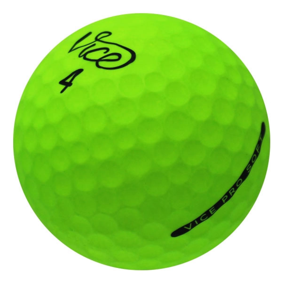 Vice Pro Soft Lime Green Golf Balls | Lostgolfballs.com