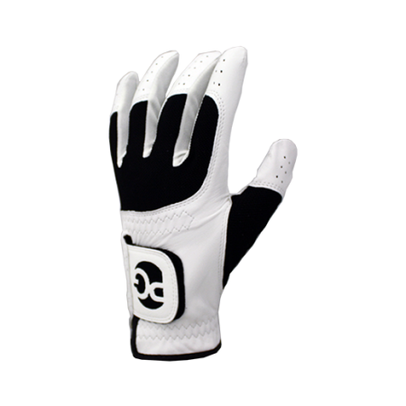 Mens One Size Fits All Glove-White