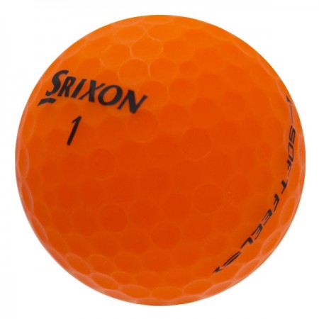 Srixon Soft Feel Matte Orange - 1 Dozen