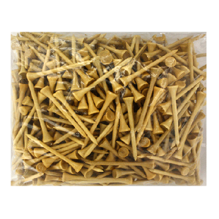 2 3/4 Wood Tees-500 Pack