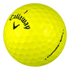 Callaway Chrome Soft Yellow - 1 Dozen