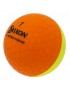 Srixon Q-Star Tour Divide Matte Orange/Yellow