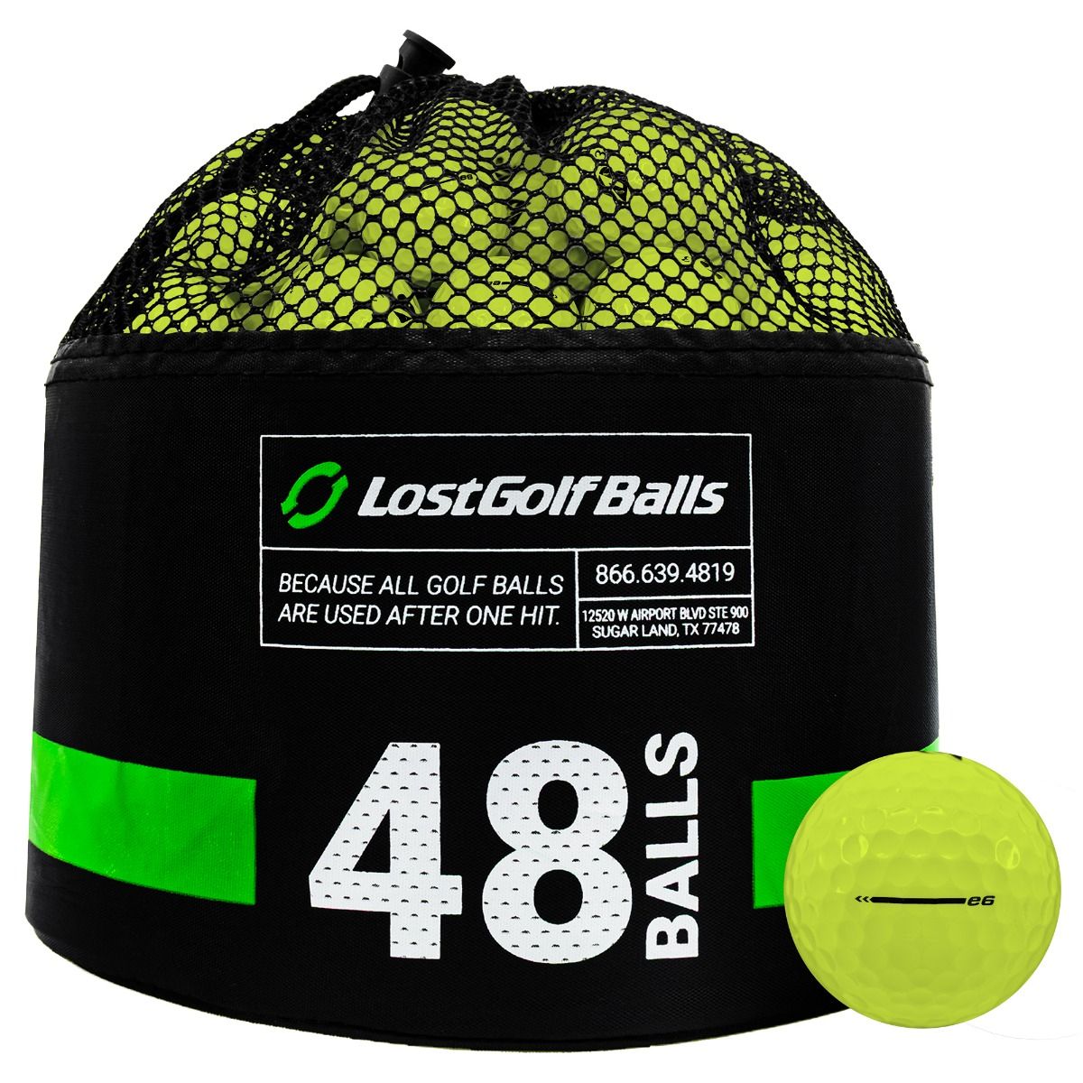 48 Bridgestone e6 Yellow Bag