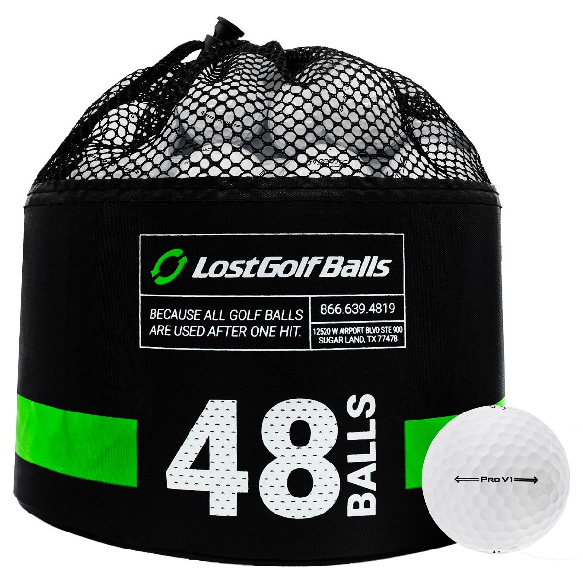 48 Titleist Pro V1 2021 Bag/Bucket