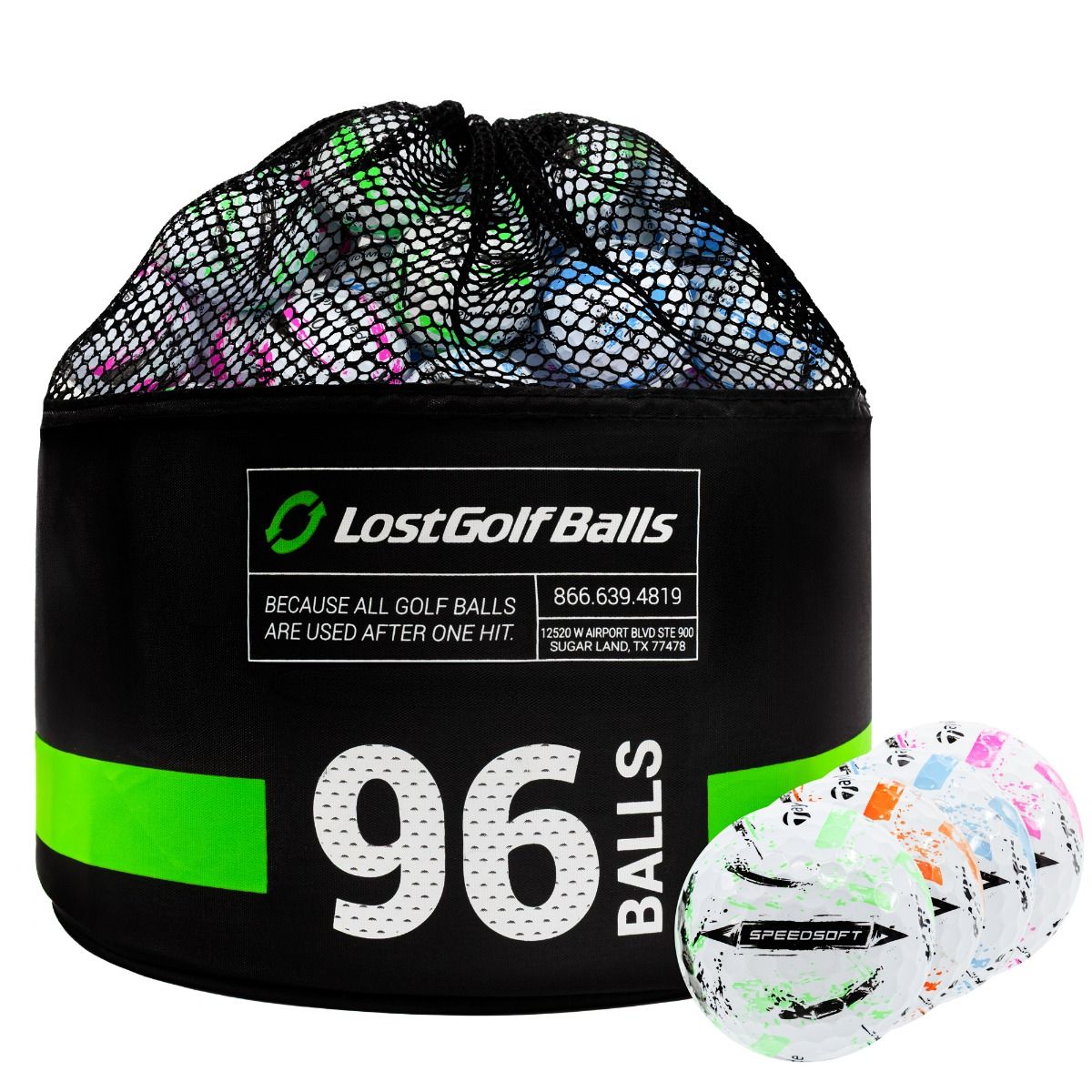 96 TaylorMade SpeedSoft Ink Bag