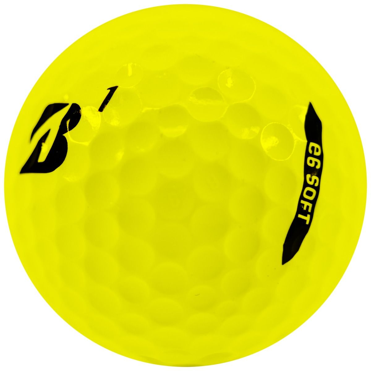 Bridgestone e6 Soft Yellow - Near Mint (4A) - 1 Dozen
