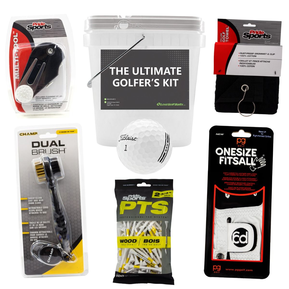 7-in-1 Ultimate Golfer's Kit with AVX 2024 Pristine