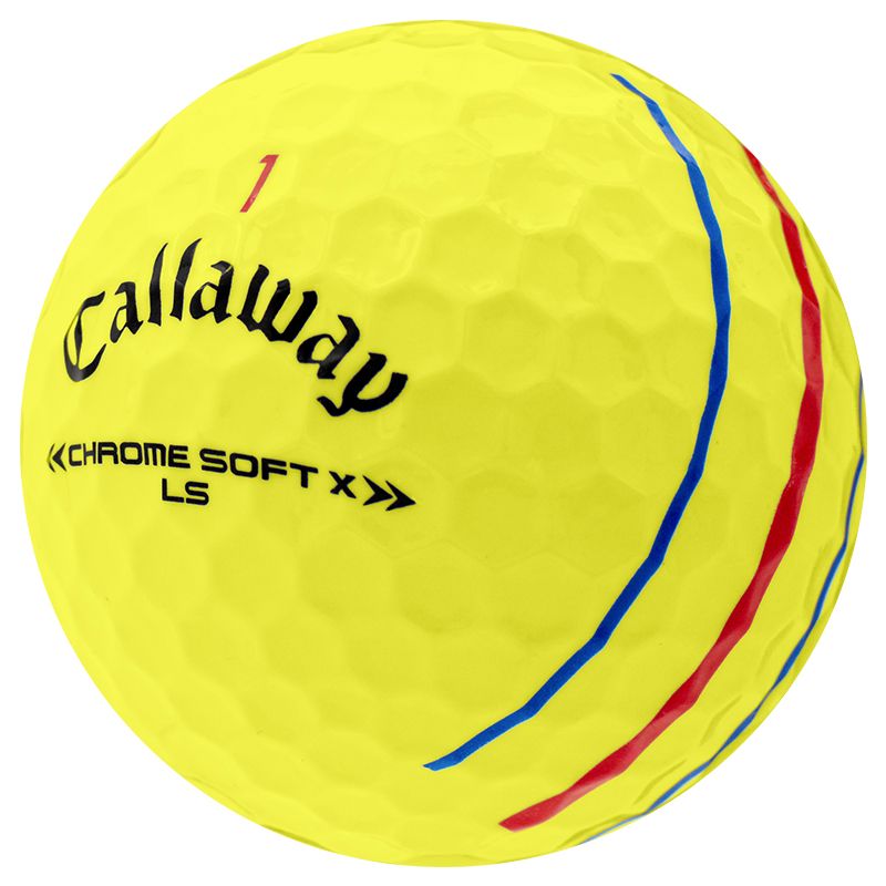 Callaway Chrome Soft X LS Yellow Triple Track - 1 Dozen