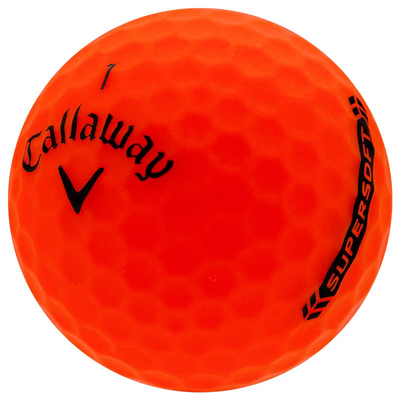 Callaway Supersoft Matte Orange - 1 Dozen
