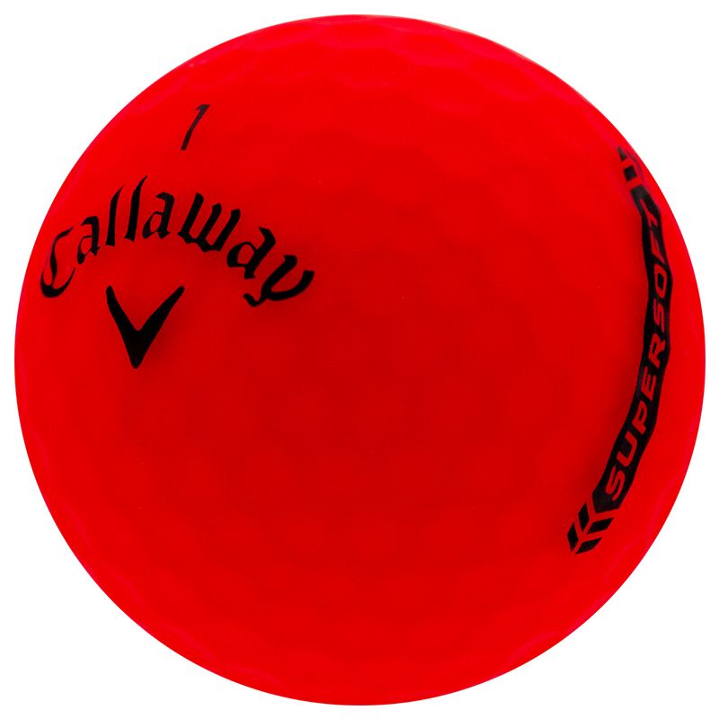 Callaway Supersoft Matte Red - 1 Dozen