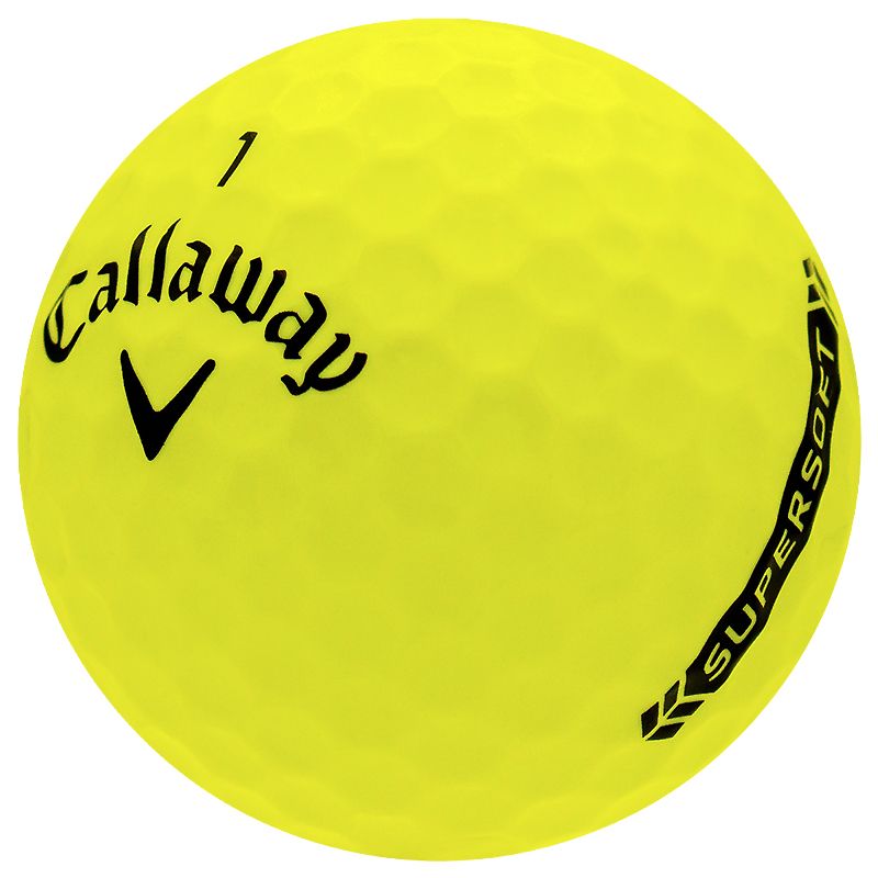 Callaway Supersoft Yellow - 1 Dozen