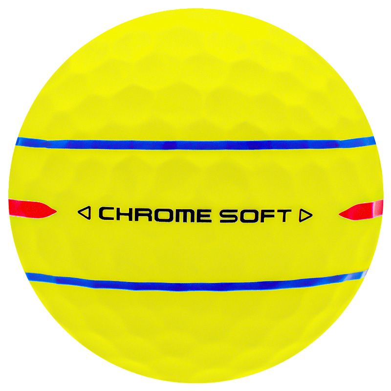 Chrome Soft Yellow 360 Triple Track - 1 Dozen
