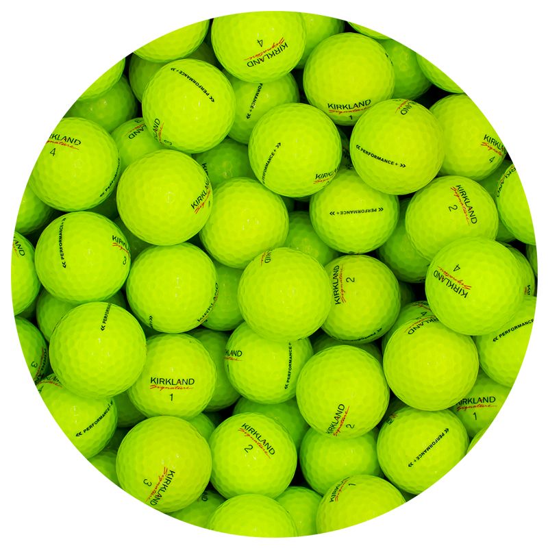 120 Kirkland Signature Yellow Golf Balls *Free Shipping