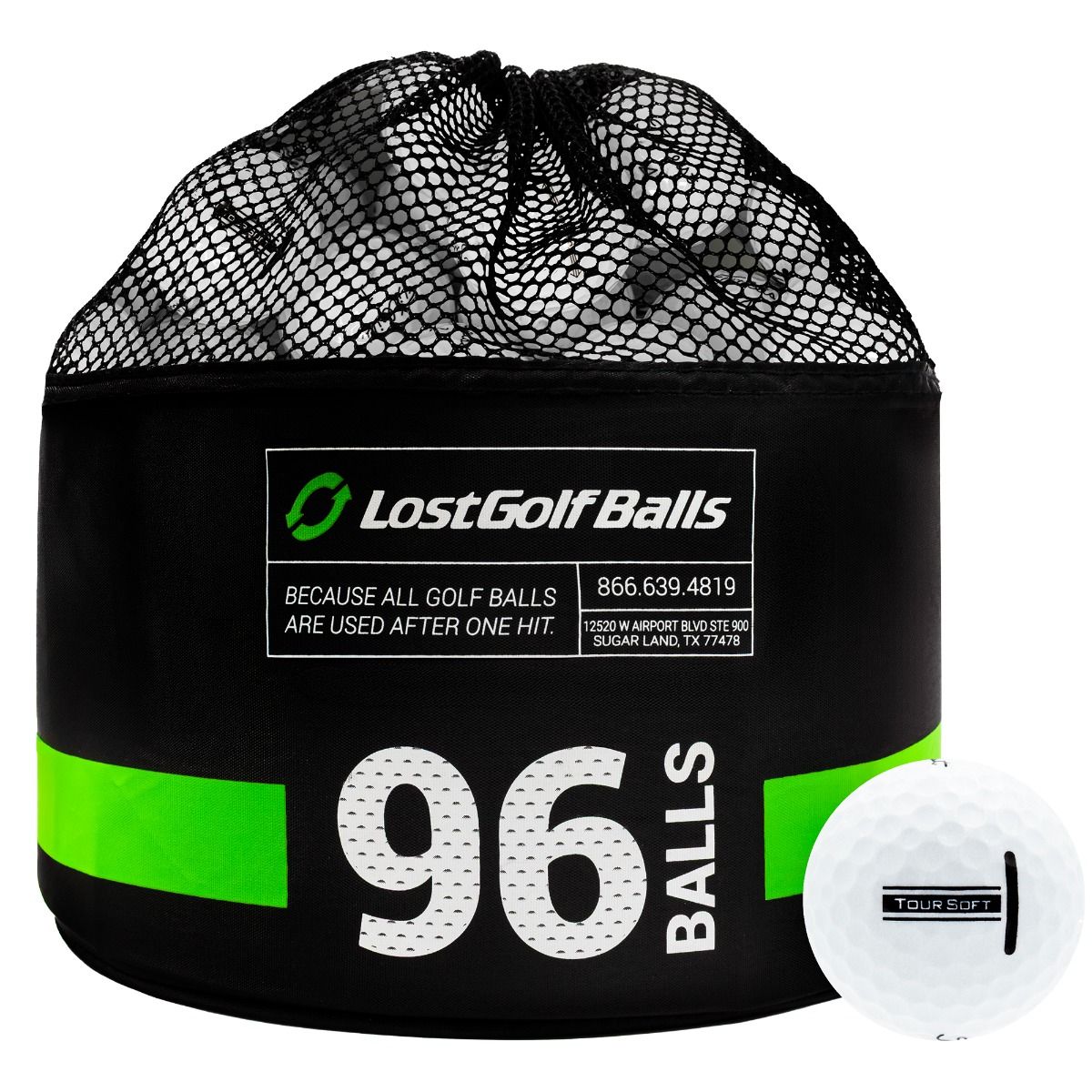 tour soft white golf balls