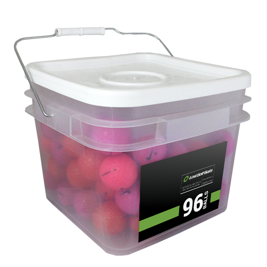 96 Premium Pink Mix Bucket