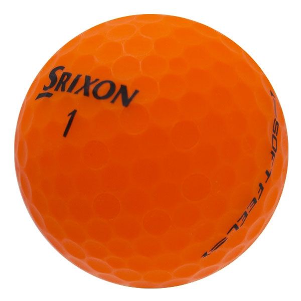 Srixon Soft Feel Matte Orange - 1 Dozen