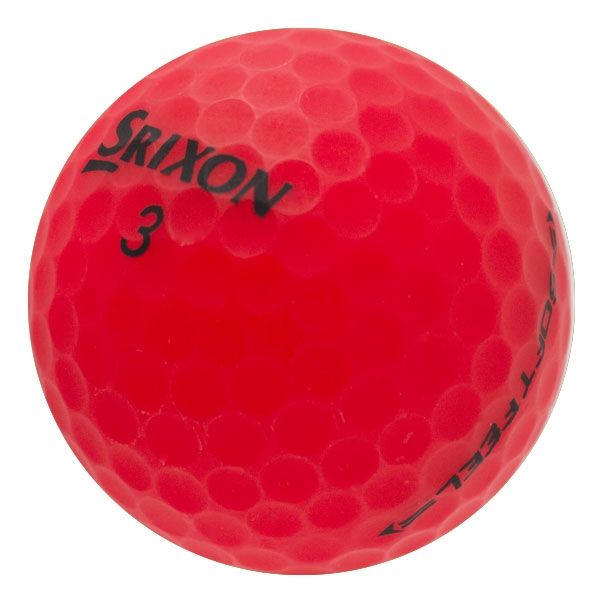 Srixon Soft Feel Matte Red - 1 Dozen