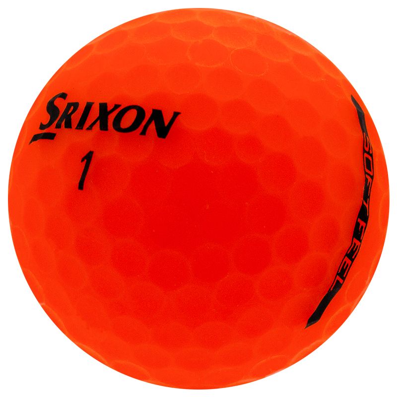 Srixon Soft Feel Matte Orange - 1 Dozen