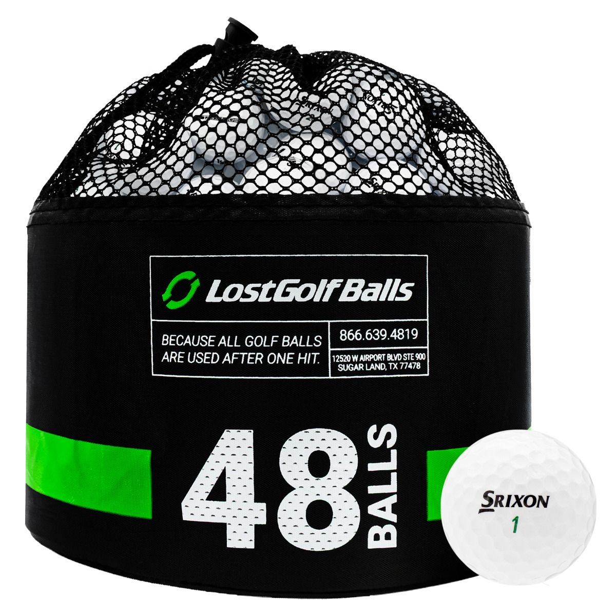 48 Srixon Soft Feel Bag