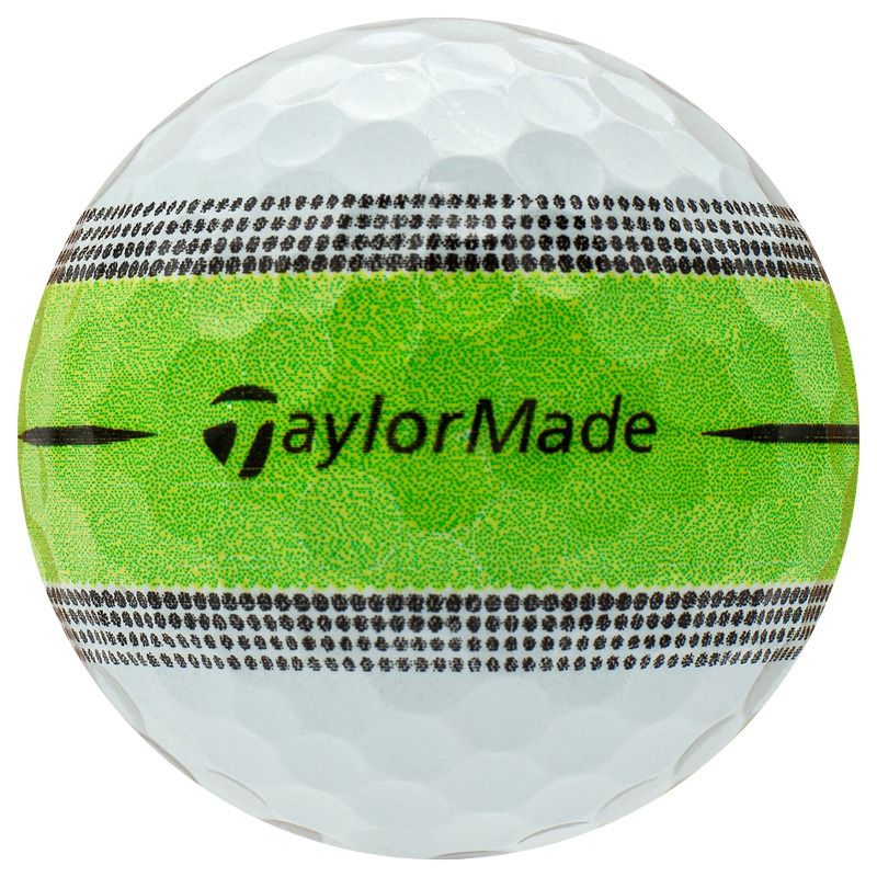 TaylorMade Tour Response Stripe Lime - 1 Dozen