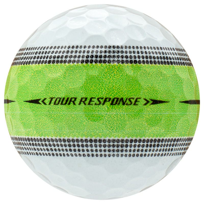 TaylorMade Tour Response Stripe Lime - 1 Dozen