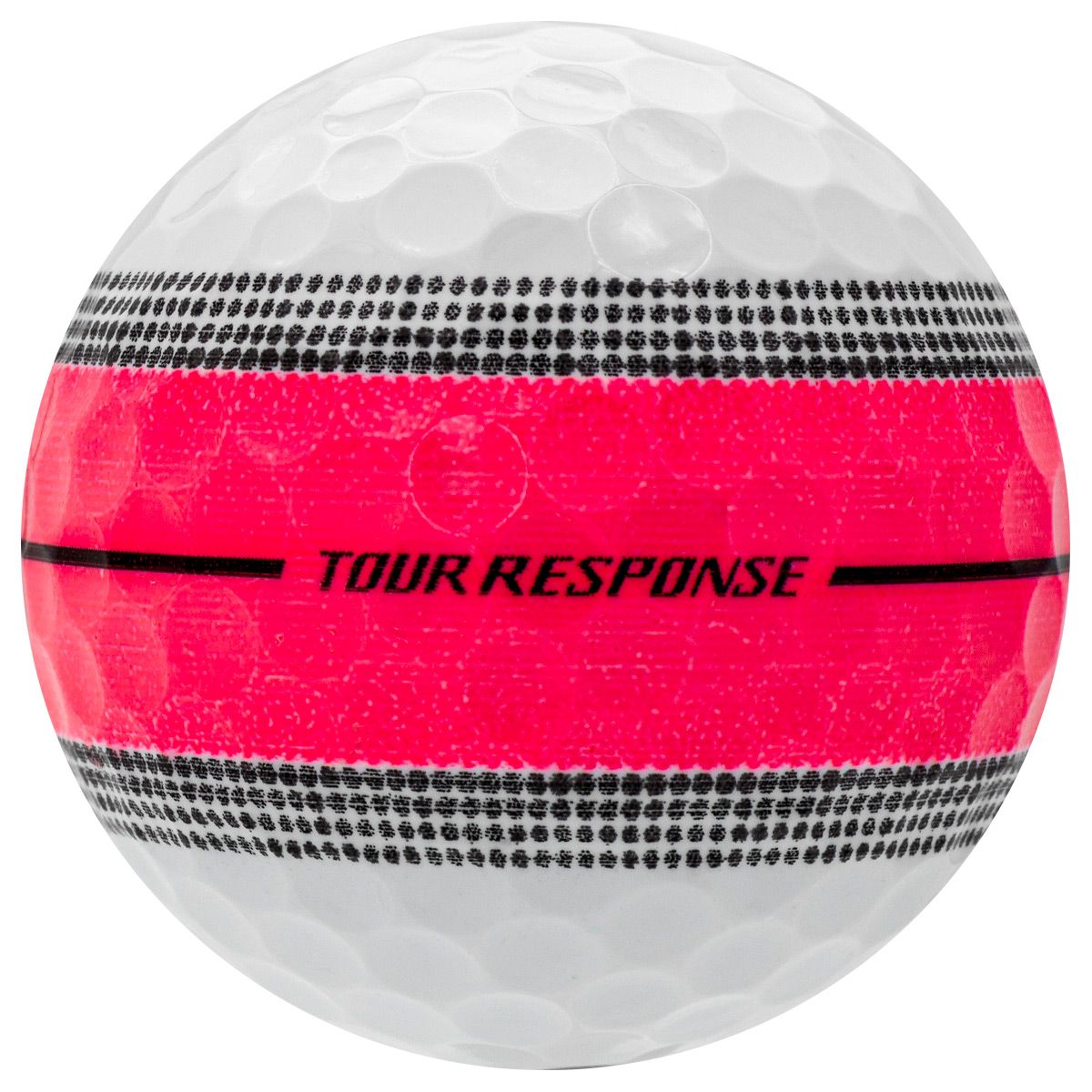 TaylorMade Tour Response Neon Pink Stripe - 1 Dozen