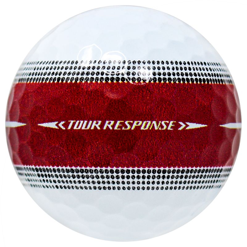 TaylorMade Tour Response Stripe Red- 1 Dozen