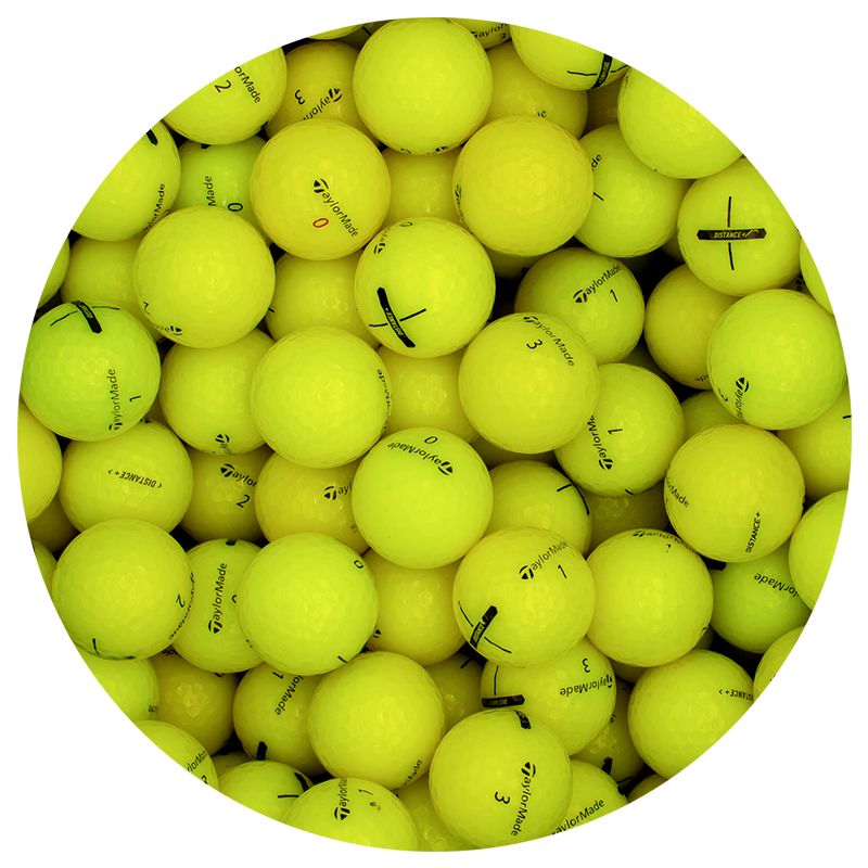 120 Pack TaylorMade Yellow Mix