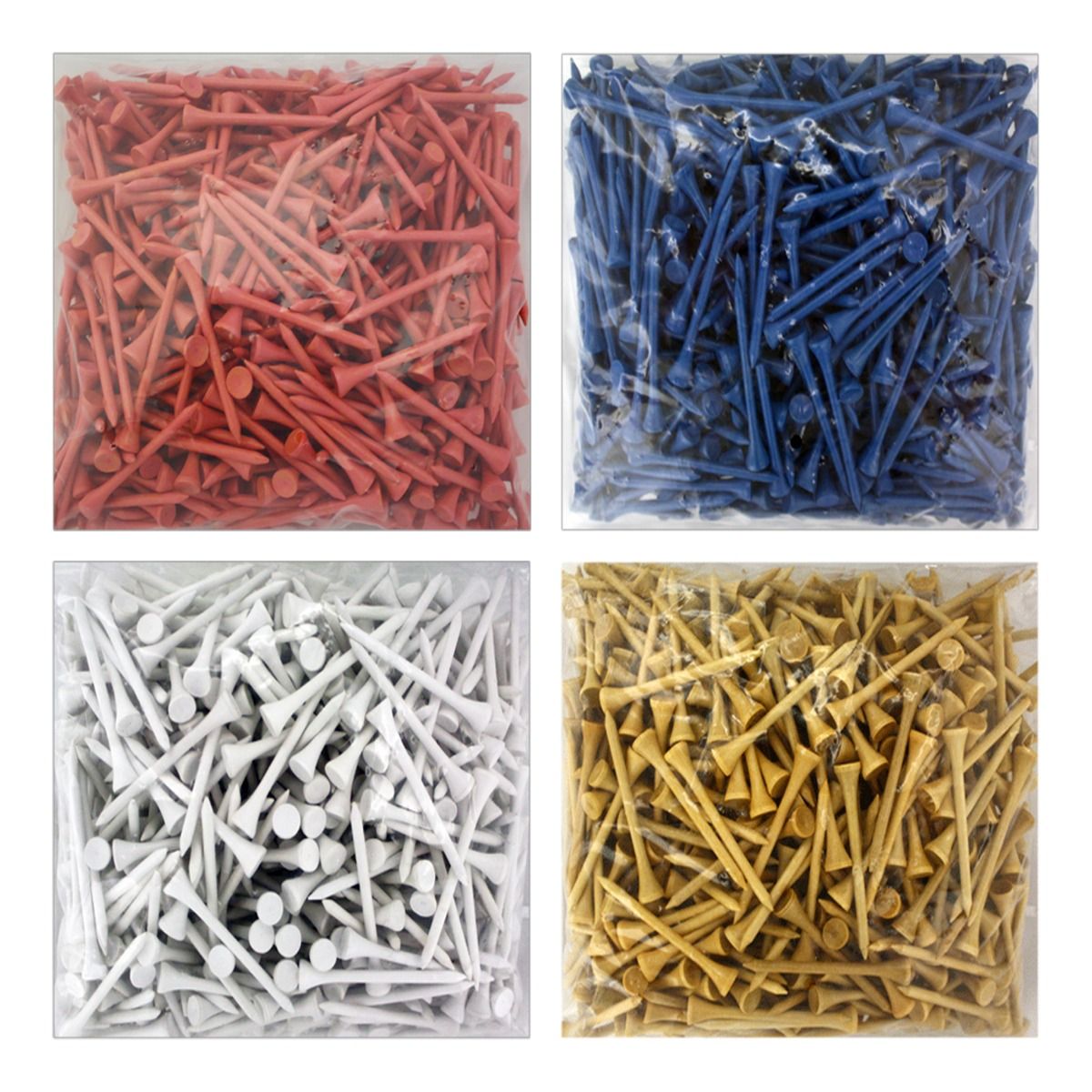 2 3/4 Wood Tees-500 Pack