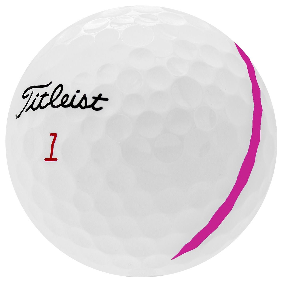 Titleist Pro V1x Left Dash Performance Alignment Pink - 1 Dozen