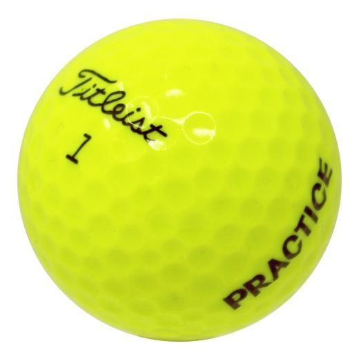 Titleist Tour Practice Yellow - 1 Dozen