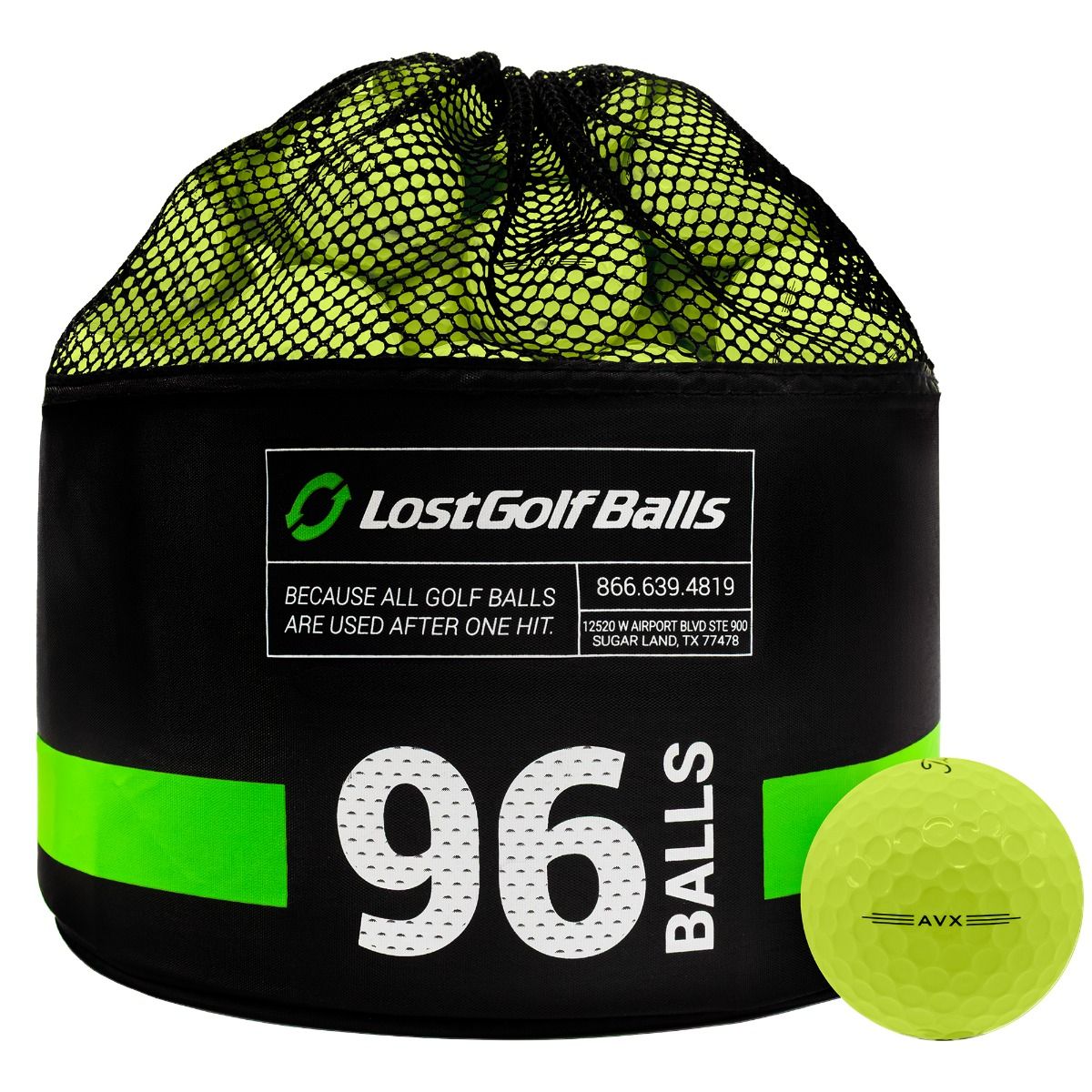 96 Titleist AVX Yellow 2026 Bag