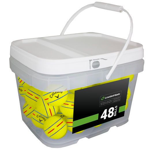48 Callaway Chrome Soft Yellow 360 Triple Track Bucket
